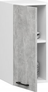 Fabryka Mebli Akord WISZĄCA SZAFKA KUCHENNA OLIWIA W 30cm BIAŁA / BETON 2
