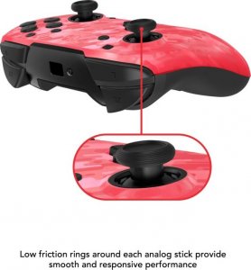 Pad PDP PDP SWITCH Pad bezprzewodowy FACEOFF Camo Różowy 8