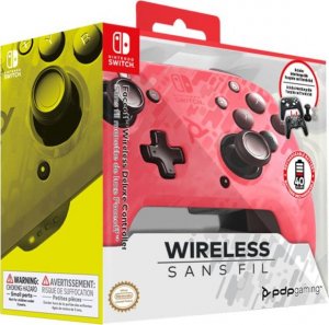 Pad PDP PDP SWITCH Pad bezprzewodowy FACEOFF Camo Różowy 10