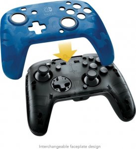 Pad PDP PDP SWITCH Pad przewodowy Delux+ Audio CAMO NIEBIESKI 4