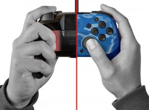 Pad PDP PDP SWITCH Pad przewodowy Delux+ Audio CAMO NIEBIESKI 9