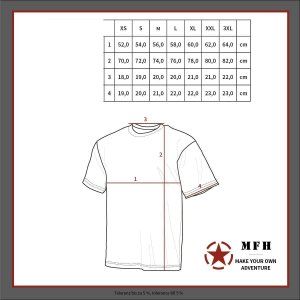 MFH Koszulka t-shirt US wojskowa russisch digital 3XL 2