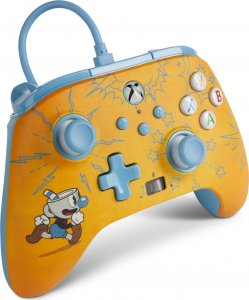 Pad PowerA PowerA XS Pad przewodowy Enhanced Cuphead: Mugman 2