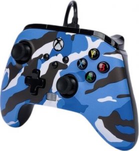 Pad PowerA PowerA Xbox Series Pad przewodowy Enhanced Blue Camo 3