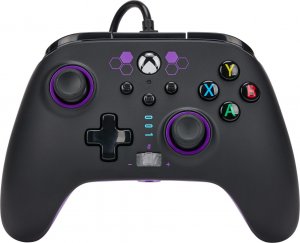 Pad PowerA PowerA Xbox Series Pad przewodowy Enhanced Purple Hex 1