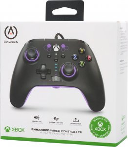 Pad PowerA PowerA Xbox Series Pad przewodowy Enhanced Purple Hex 12