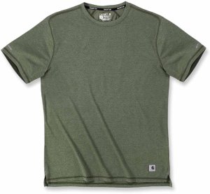 Carhartt Koszulka Carhartt LWD CHIVE HEATHER 1