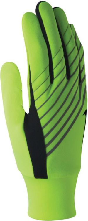 Nike Rękawiczki Lightweight Tech Run Gloves Volt/Black r. XL 1