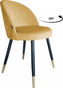 Atos Krzesło obrotowe Trix podstawa czarno-złota MG15 1