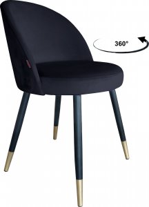 Atos Krzesło obrotowe Trix podstawa czarno-złota MG19 1