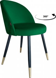 Atos Krzesło obrotowe Trix podstawa czarno-złota MG25 1