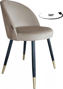 Atos Krzesło obrotowe Trix podstawa czarno-złota MG09 1