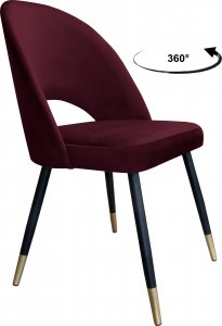 Atos Krzesło obrotowe Polo podstawa czarno-złota MG02 1