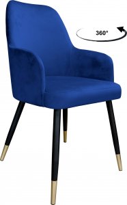 Atos Krzesło obrotowe WESTA noga czarno-złota MG16 1