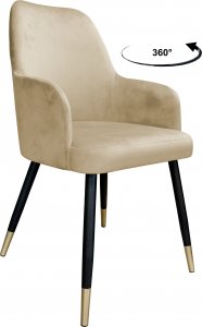 Atos Krzesło obrotowe WESTA noga czarno-złota MG06 1