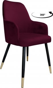 Atos Krzesło obrotowe WESTA noga czarno-złota MG02 1