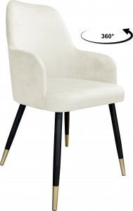 Atos Krzesło obrotowe WESTA noga czarno-złota MG50 1