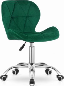 Leobert Krzesło obrotowe AVOLA aksamit - zielone 1