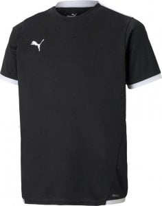 Puma Koszulka dla dzieci Puma teamLIGA Jersey Junior czarna 704925 03 128cm 1