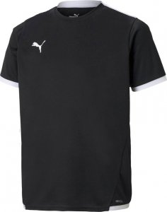 Puma Koszulka dla dzieci Puma teamLIGA Jersey Junior czarna 704925 03 152cm 1
