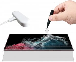 Braders Szkło Hartowane UV+ Lampa UV do Samsung Galaxy S22 Ultra 2