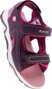 hitec Sandały dziecięce dziewczęce Bejo Solin JRG bordowo-różowe rozmiar 33 4