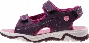 hitec Sandały dziecięce dziewczęce Bejo Solin JRG bordowo-różowe rozmiar 33 7