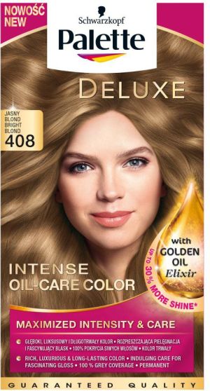 Schwarzkopf PALETTE DELUXE 408 jasny blond 1