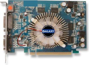 Karta graficzna Galax GeForce 8500 GT 256MB 8500GT PCI-E 256MB DDR2/128bit TV/DVI O/C 1