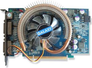 Karta graficzna Galax GeForce 8600 GE 512MB 8600GE PCI-E 512MB DDR3 128bit TV DVI PCI-E O/C 1
