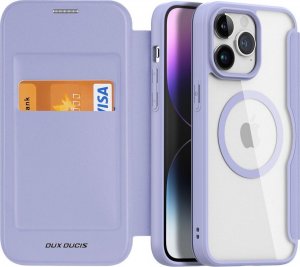 DUXDUCIS Etui Dux Ducis Skin X Pro MagSafe Apple iPhone 15 Pro fioletowe 1