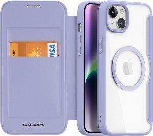 DUXDUCIS Etui Dux Ducis Skin X Pro MagSafe Apple iPhone 15 Plus fioletowy 1