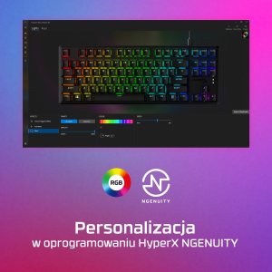 Klawiatura HyperX Alloy Origins HyperX Aqua (639N9AA#ABA) 14