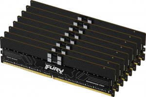 Pamięć Kingston Fury Renegade Pro, DDR5, 128 GB, 4800MHz, CL36 (KF548R36RBK8-128) 1