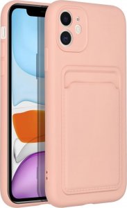 OEM Futerał CARD CASE do IPHONE 11 różowy 11
