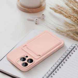 OEM Futerał CARD CASE do IPHONE 7 / 8 / SE 2020 / SE 2022 różowy 5