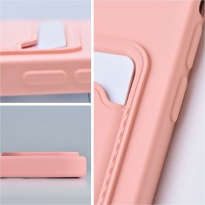 OEM Futerał CARD CASE do IPHONE 7 / 8 / SE 2020 / SE 2022 różowy 10