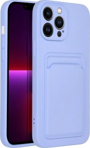 OEM Futerał CARD CASE do IPHONE 13 Pro Max fioletowy 2