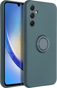 OEM Futerał SILICONE RING do SAMSUNG Galaxy A34 5G zielony 3