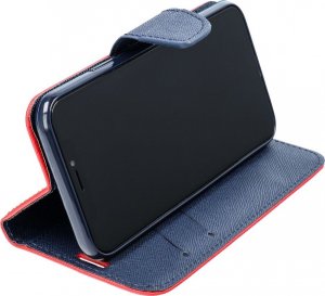 OEM Kabura Fancy Book do  XIAOMI Redmi NOTE 12 5G czerwony / granatowy 4