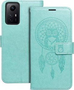 OEM Kabura MEZZO Book do XIAOMI Redmi NOTE 12S łapacz snów zielony 1