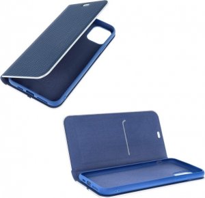 OEM Kabura LUNA Book Carbon do SAMSUNG S21 FE niebieski 4