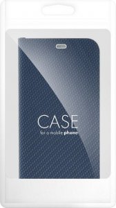 OEM Kabura LUNA Book Carbon do SAMSUNG S21 FE niebieski 9