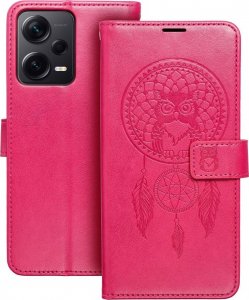 OEM Kabura MEZZO Book do XIAOMI Redmi NOTE 12 PRO Plus 5G łapacz snów magenta 1