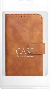 OEM Kabura TENDER Book do XIAOMI Redmi 9AT / Redmi 9A brązowy 12