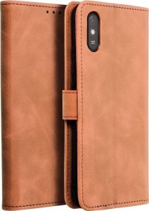OEM Kabura TENDER Book do XIAOMI Redmi 9AT / Redmi 9A brązowy 4