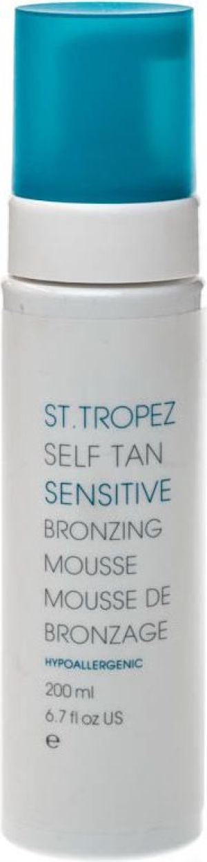ST.TROPEZ Self Tan Sensitive Bronzing Mousse Mus brązujący do skóry wrażliwej 200ml 1