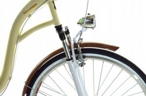 Dallas Bike Rower Dallas City Alu 26" 7spd - krem z brązem 3