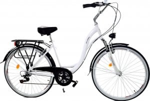 Dallas Bike Rower Dallas City Alu 28" 7spd - biały z czarnym 1