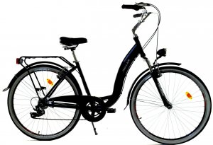 Dallas Bike Rower Dallas City Alu 28" 7spd GE - czarny 1